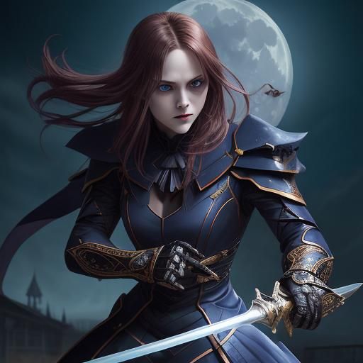 Vampire Knight, beautiful, copperhead,  intense blue eyes, a...