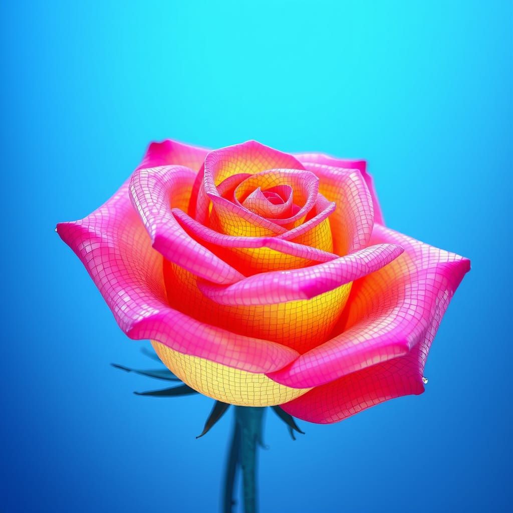 "Pixel Bloom"  by @S0uLW0LF