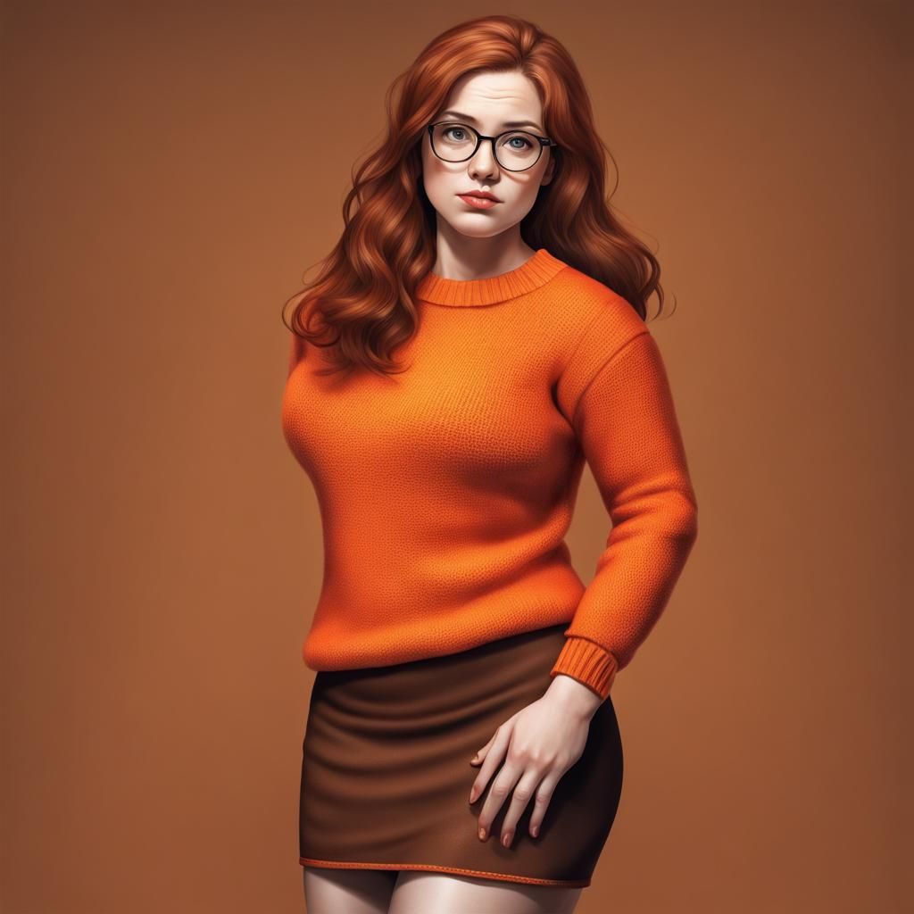 Realistic Velma - AI Generated Artwork - NightCafe Creator