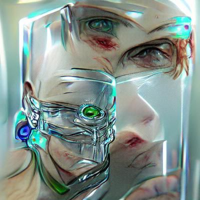glass cyborg