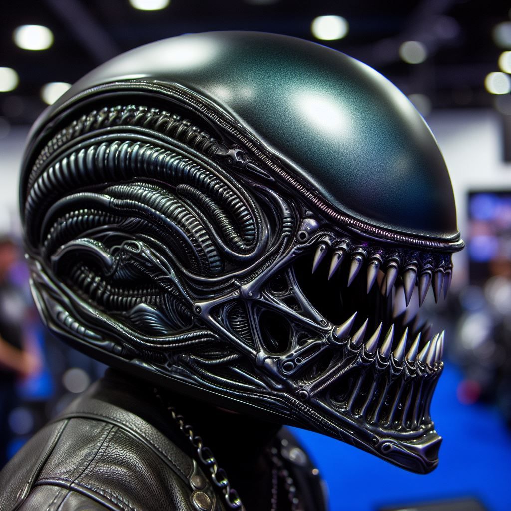 Xenomorph store motorcycle helmet