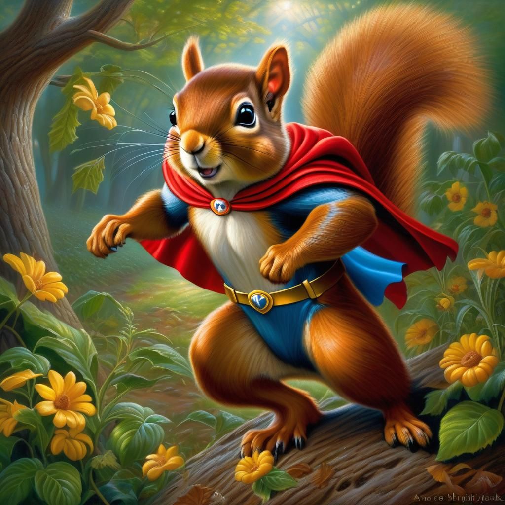 Squirrel hero
