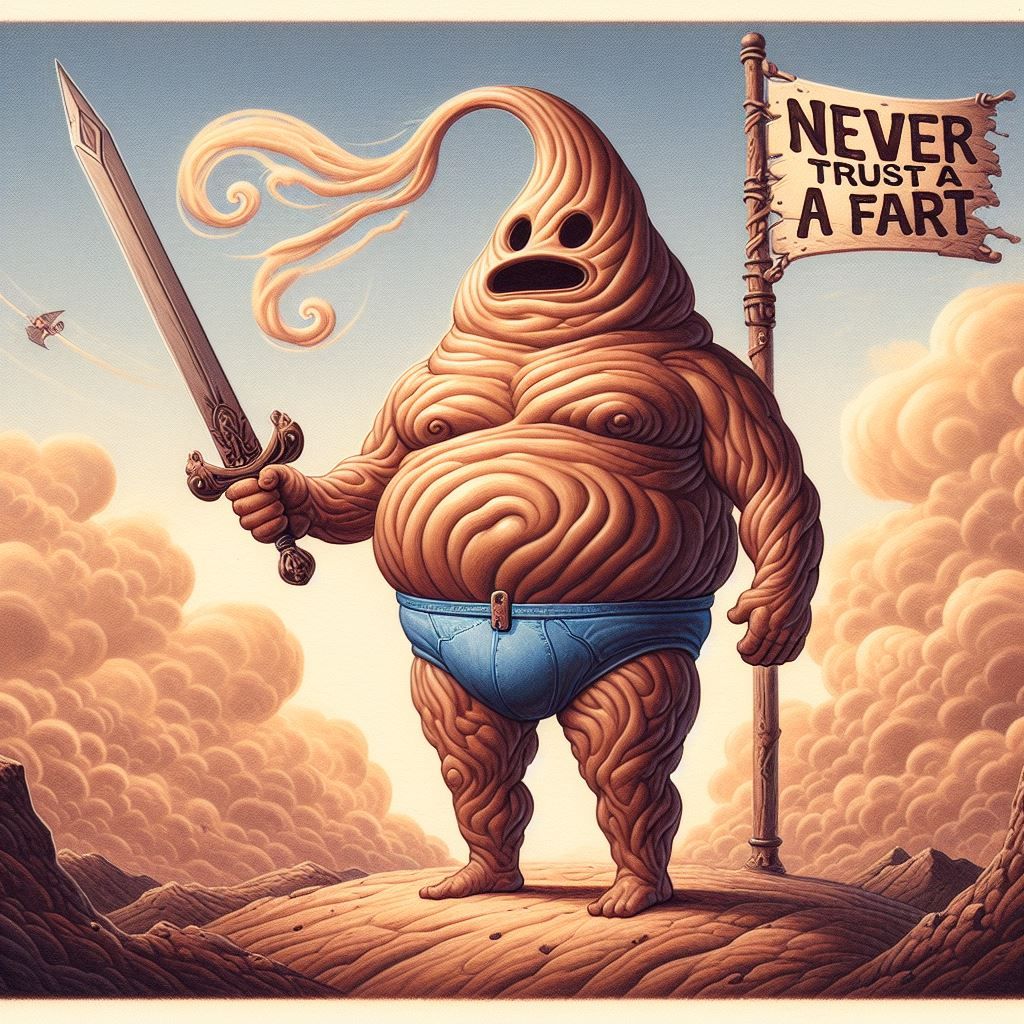 NEVER TRUST A FART!