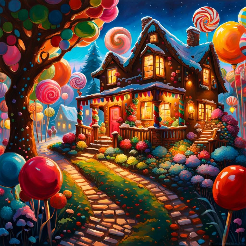 Candyland  by @Swiss Army Squid