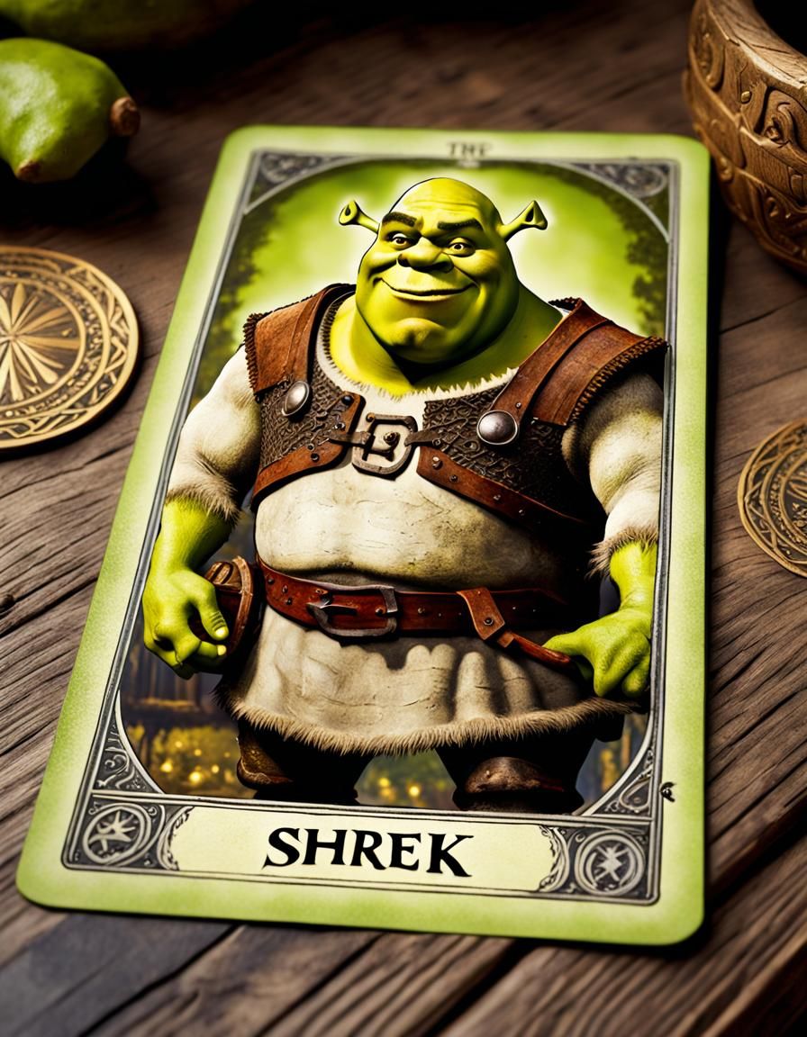 Shrek Tarot   by @Max