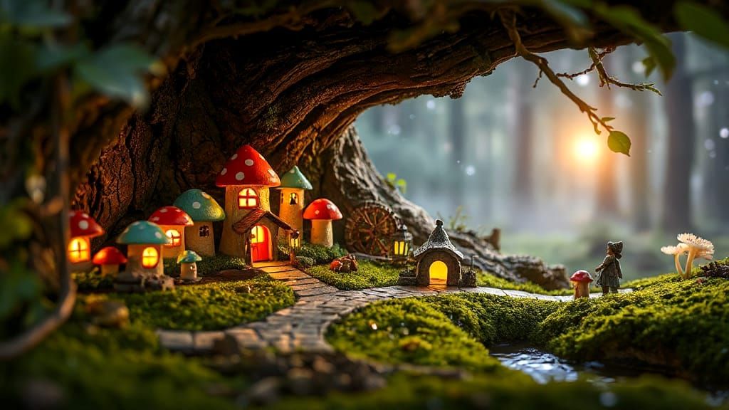 Twilight Fairy Hollow  by @matthieu