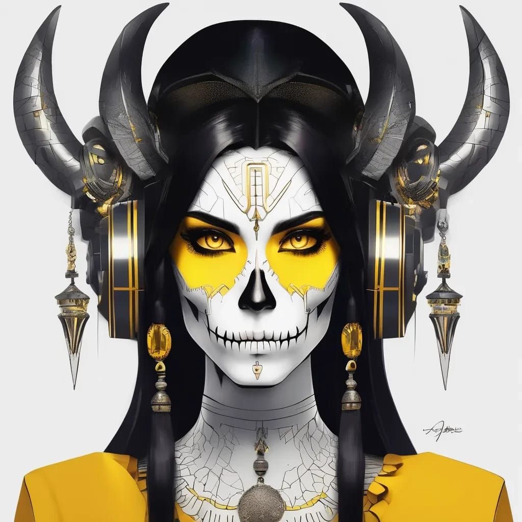 Mysterious character