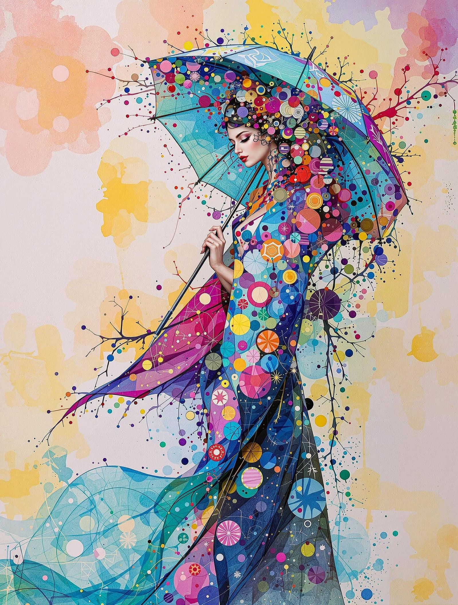 Umbrella Elegance  by @Brian