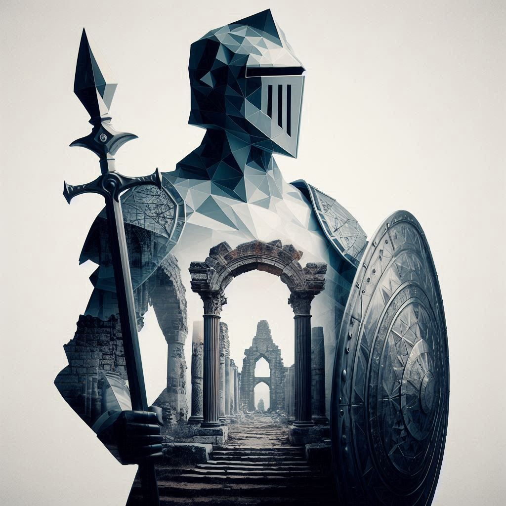 Double Exposure Knight (Uploaded)