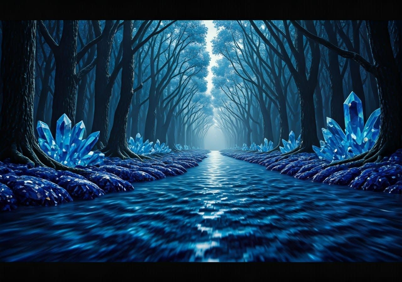 River of Crystals  by @Solemn