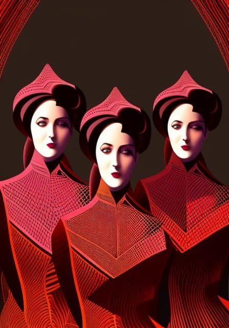 "aubrey beardsley, digital painting, digital illustration, S...