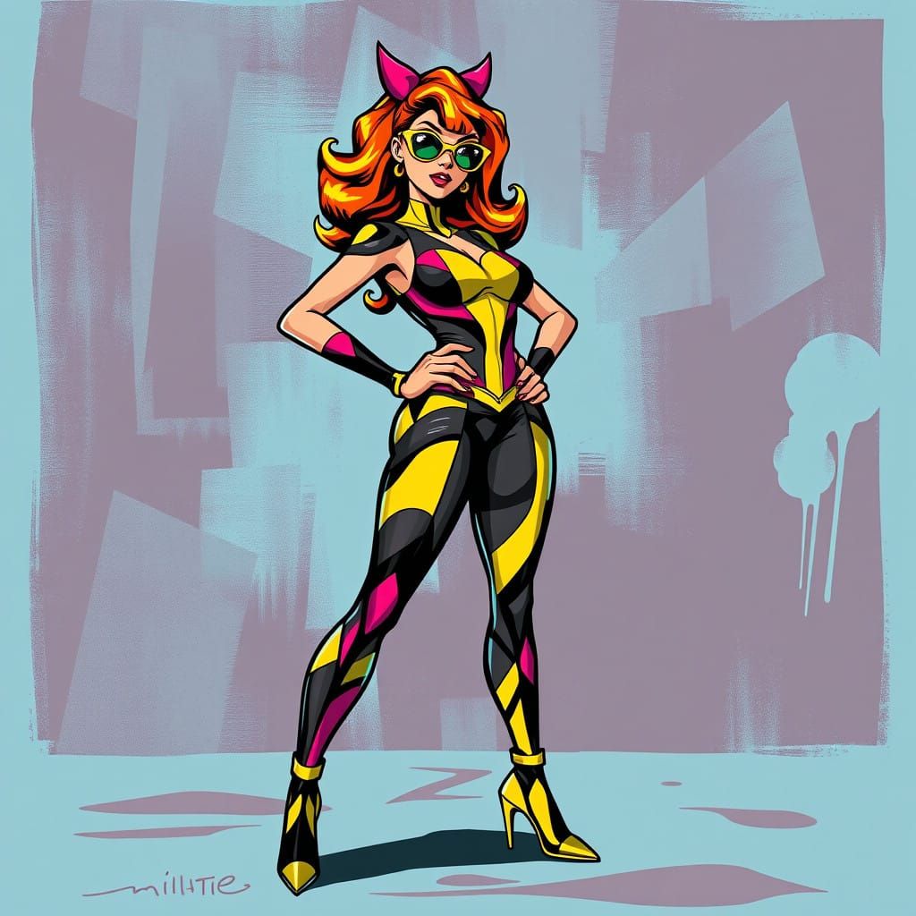 🖤 Meow! 💛  by @SLeigh