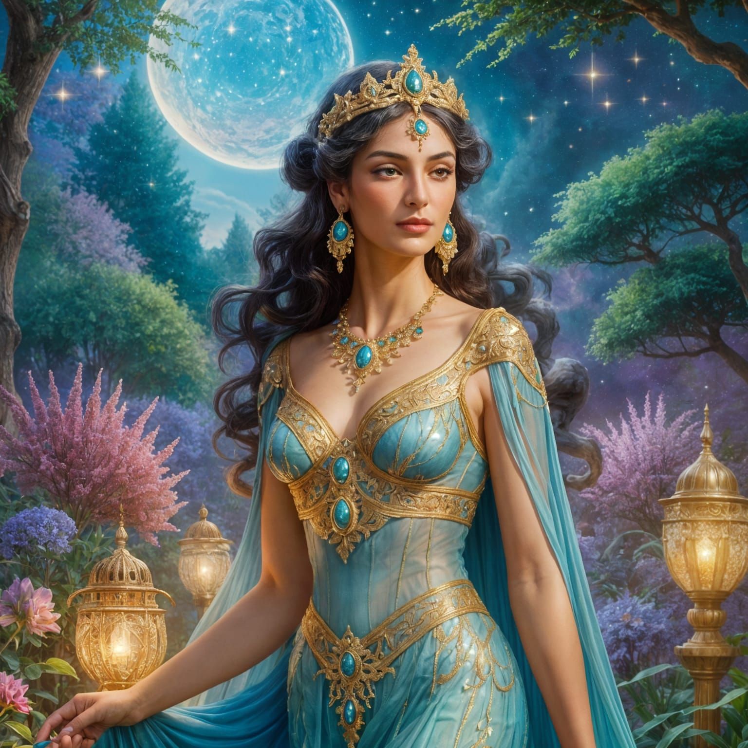 Echoes of Persia in the Moonlight