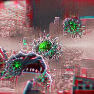 Deadly virus infiltrates the city 8k resolution