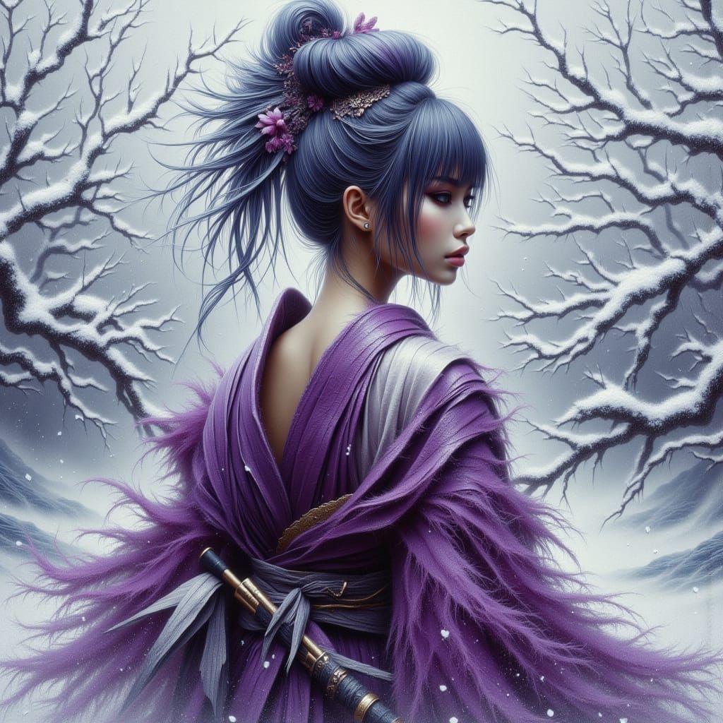 <lora:CRACKLED IN BEAUTY:1.0> <lora:Blunt Bangs:1.0> <lora:Beautiful women:1.0> <lora:Lacquered Whispers:1.0> Lacquered whispers, river witc...