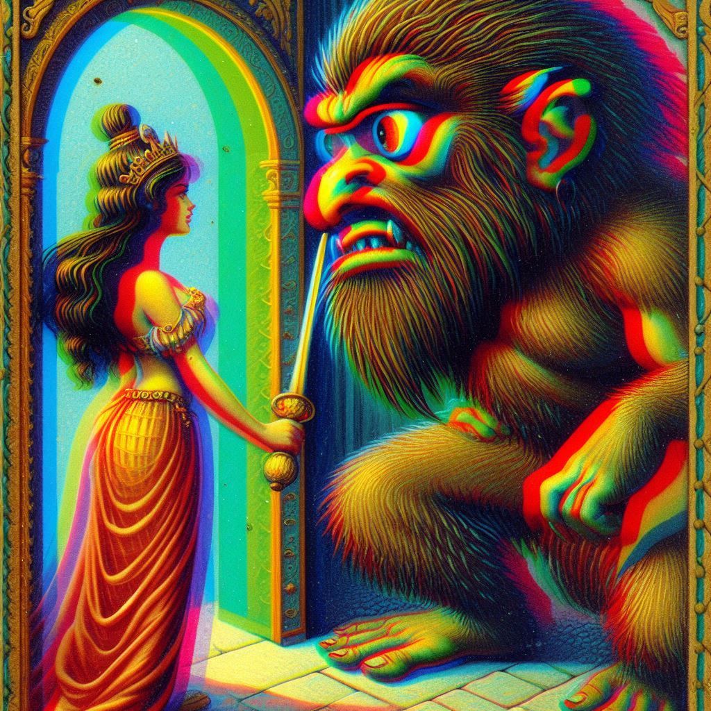 sinbad and the giant ape