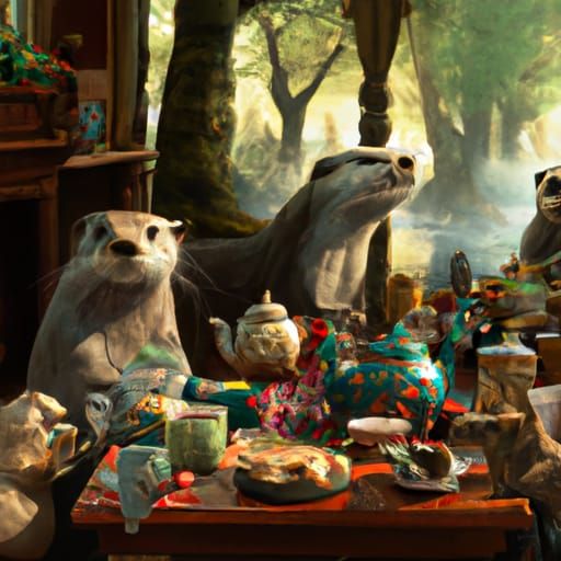Tea Party In The Forest