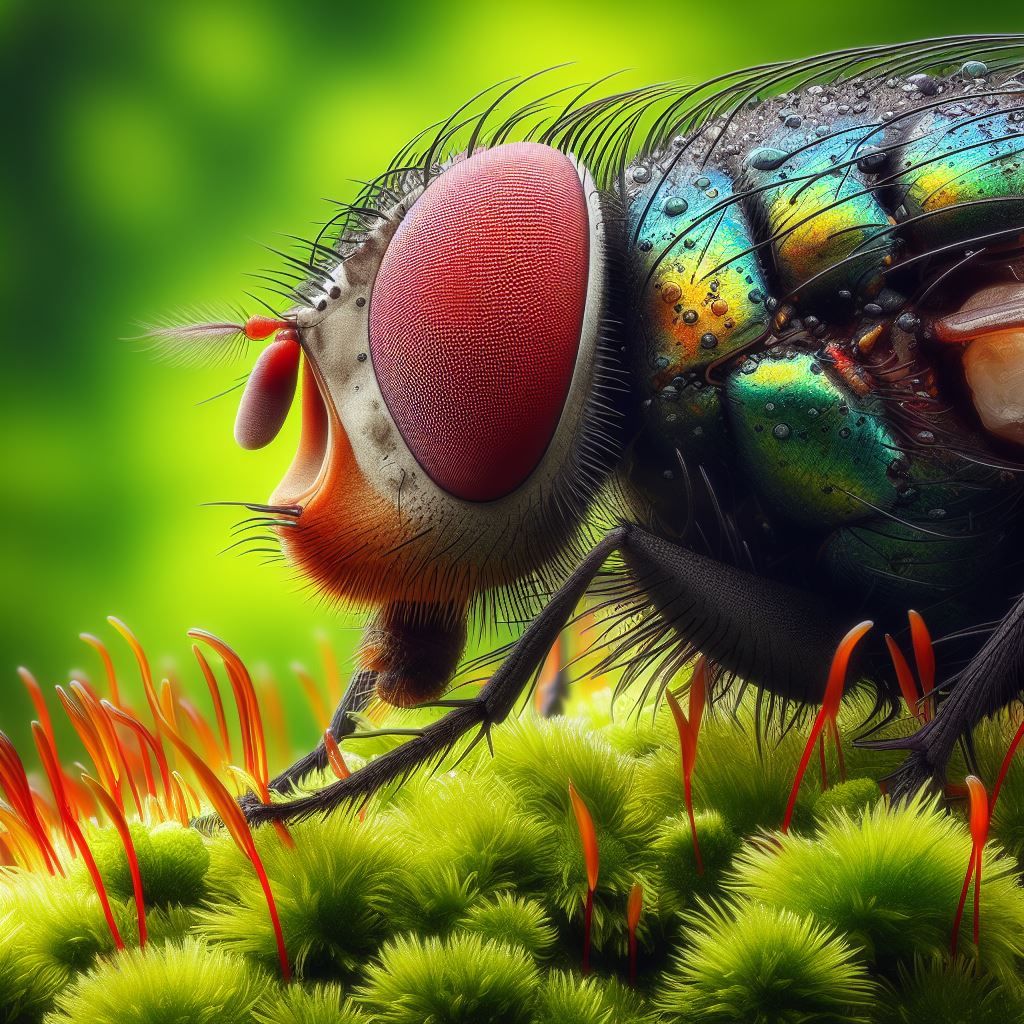 Fly on Moss
