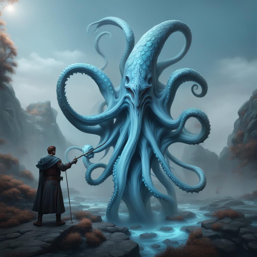 Blue Tentacle