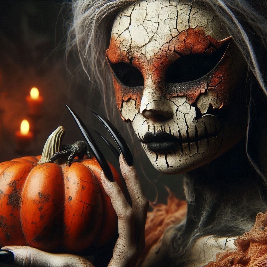 Cracked Porcelain Doll's Mask