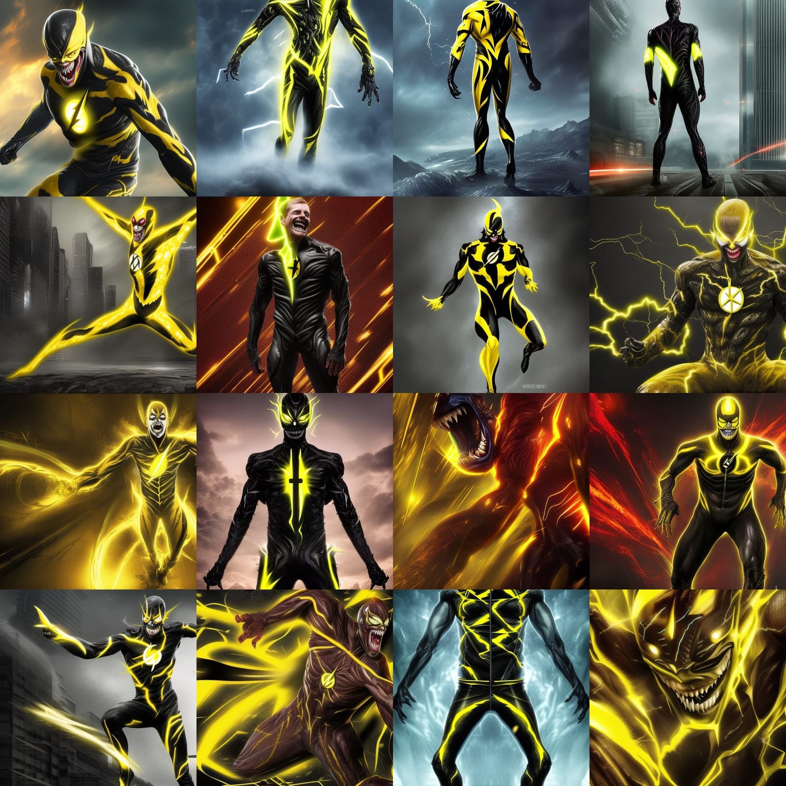 Venomized Reverse Flash