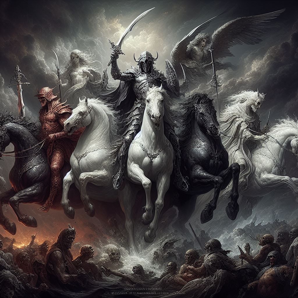 Four Horsemen of the Apocalypse #3 - AI Generated Artwork - NightCafe ...