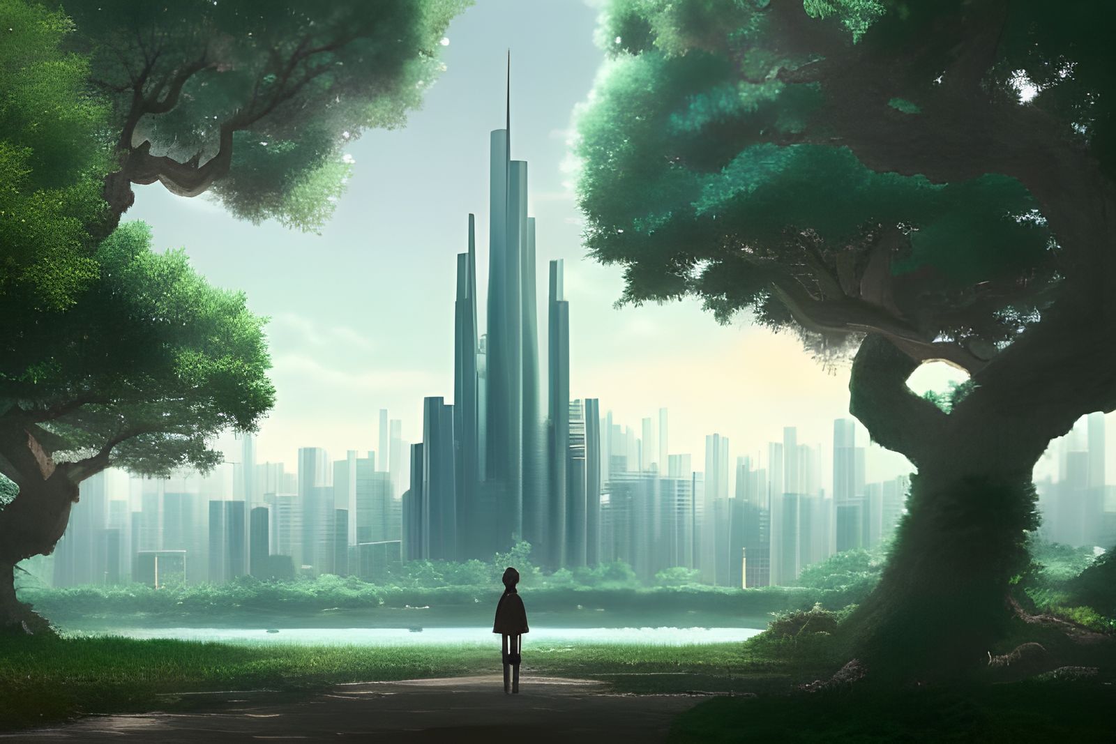 Arriving in the city  by @Laevos