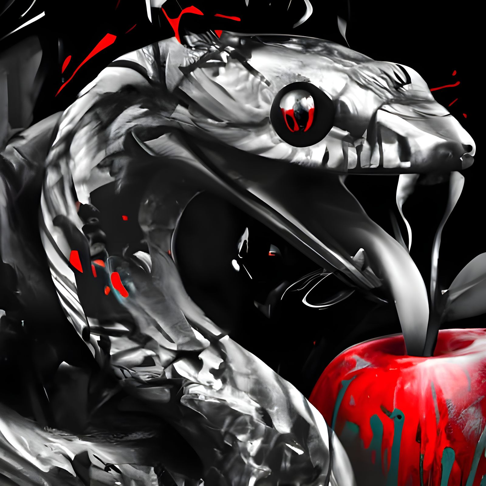 Seduction, temptation… Paradise, or Exile…  by @Valkyrja