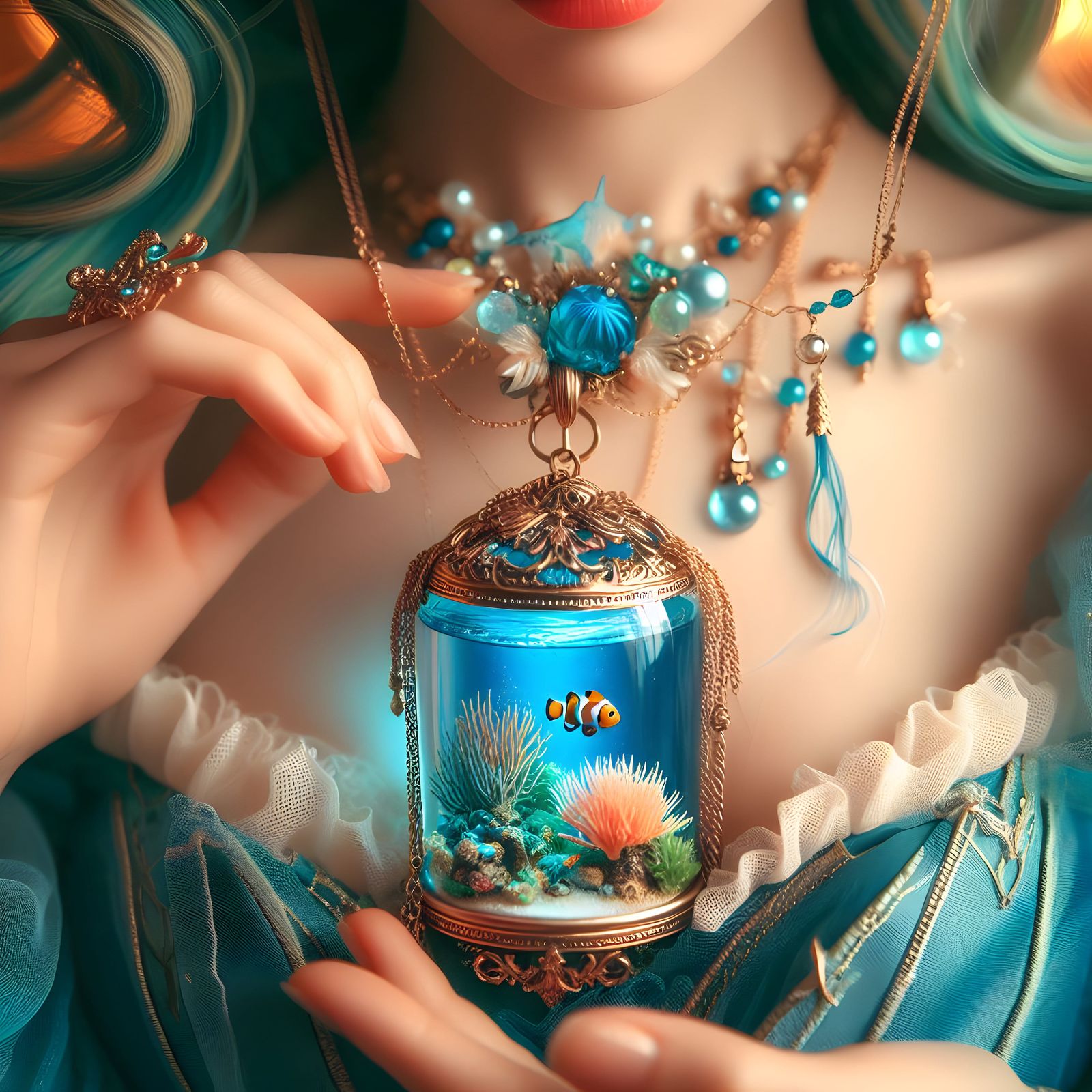 ✨ Mystical Ocean Necklace ✨