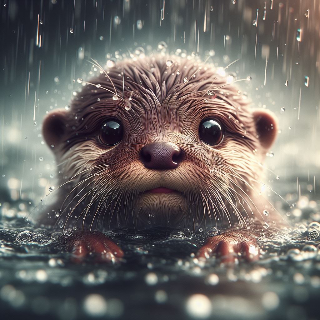 Rainy Day Swim  by @Schmooz