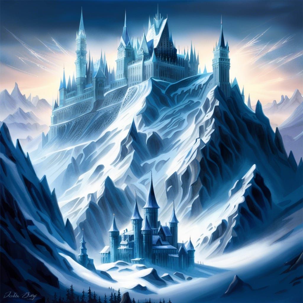 Ice Kingdom  by @Apok