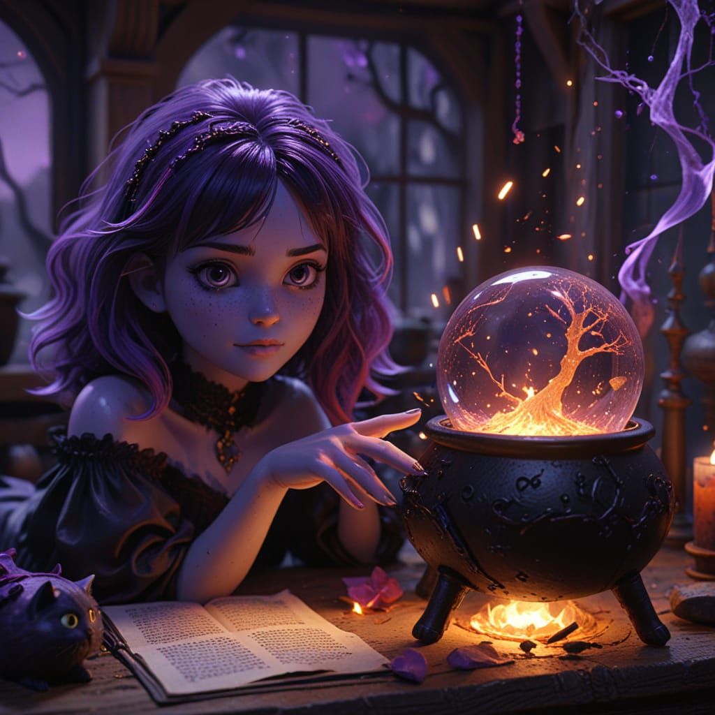 "THE ENCHANTRESS'S GAZE" 4