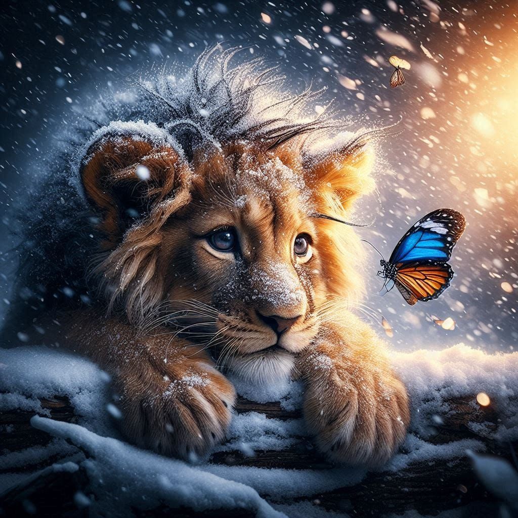 lion cub butterfly (A)