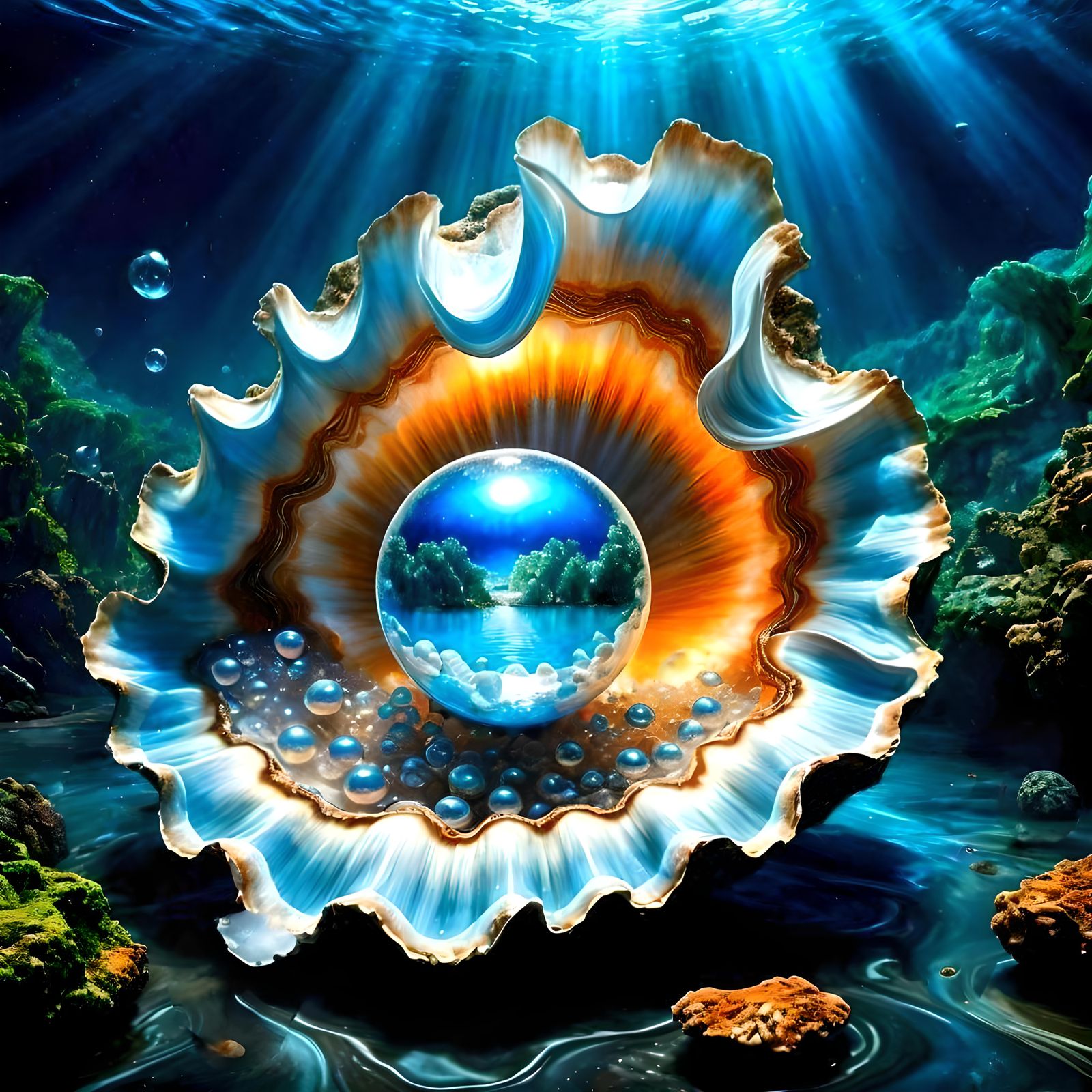 shell  by @Magdalene