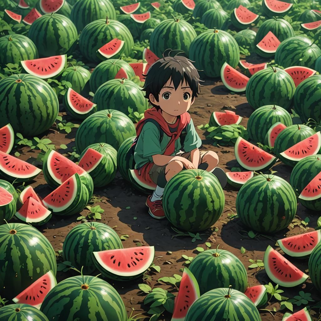 Studio Ghibli, Anime Key Visual, by Makoto Shinkai, Deep Col...