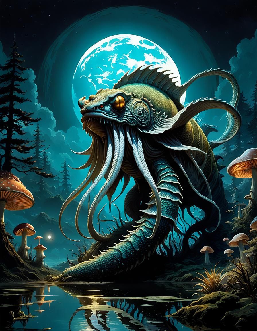 Gills McGee   by @Griswold Cain