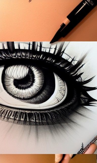 Cosmic eye, Artgerm, WLOP, Photograph Taken on Nikon D750, I...