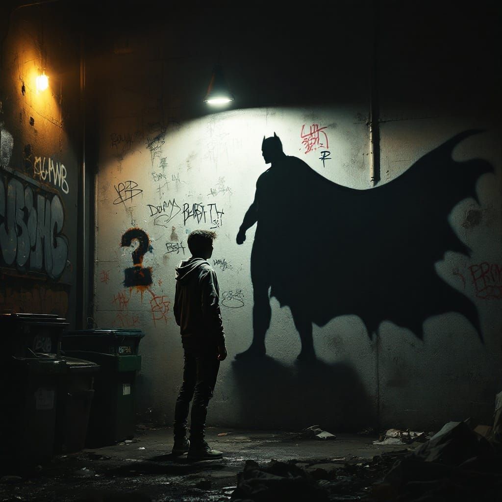 My hero shadow  by @Matt