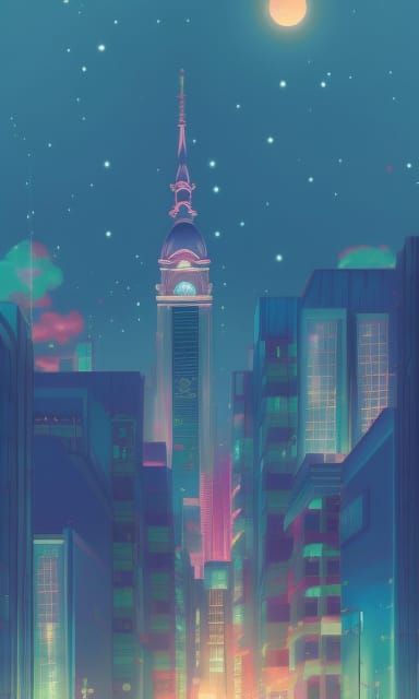 Anime City Night Images Browse 3589 Stock Photos  Vectors Free Download  with Trial  Shutterstock