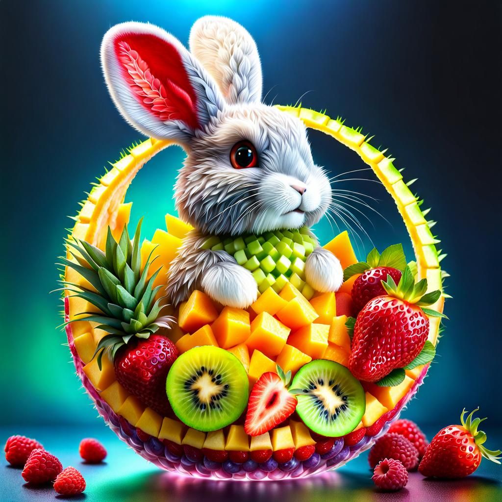 Fruit Salad Bunny