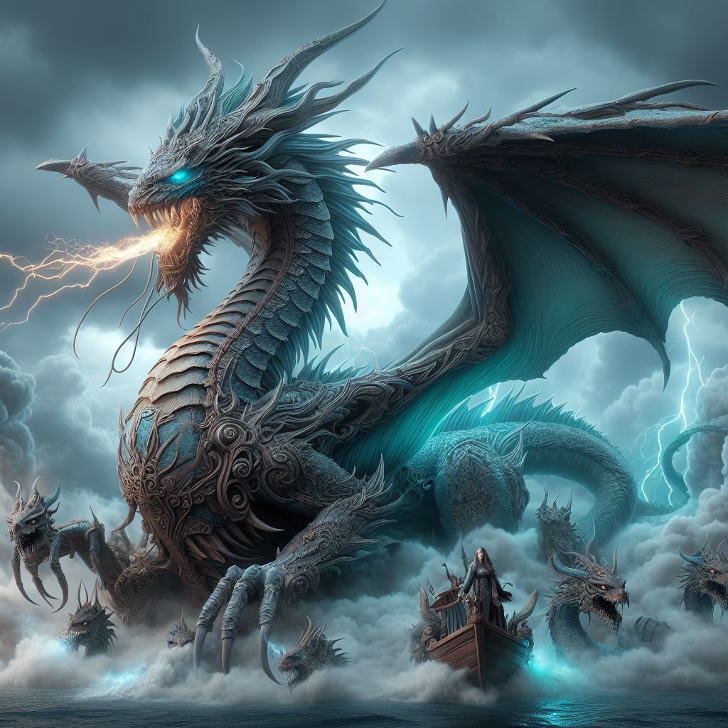 Dragon en acción
