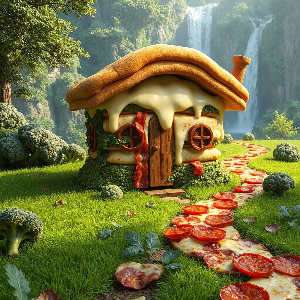 This House is a Bit Cheesy  by @DreamVoyager