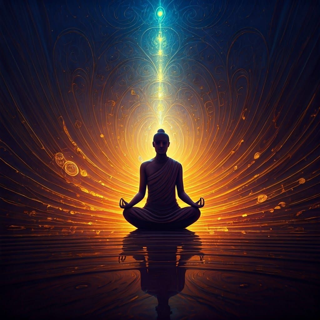 Dreamlike Serenity in a Realm of Ethereal Light