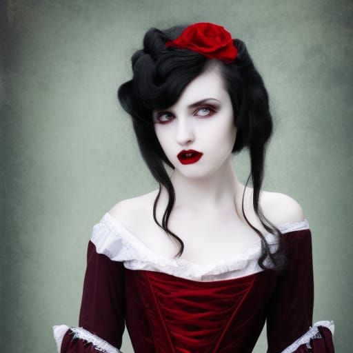 Victorian Vampire - Ai Generated Artwork - Nightcafe Creator