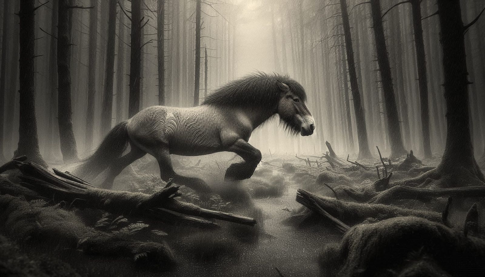 Life in the Pleistocene : Equus ferus ferus