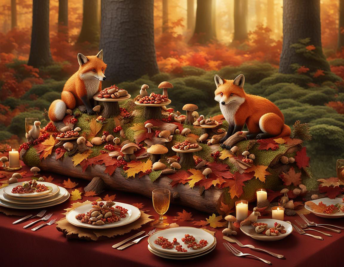 Fox Banquet for two!