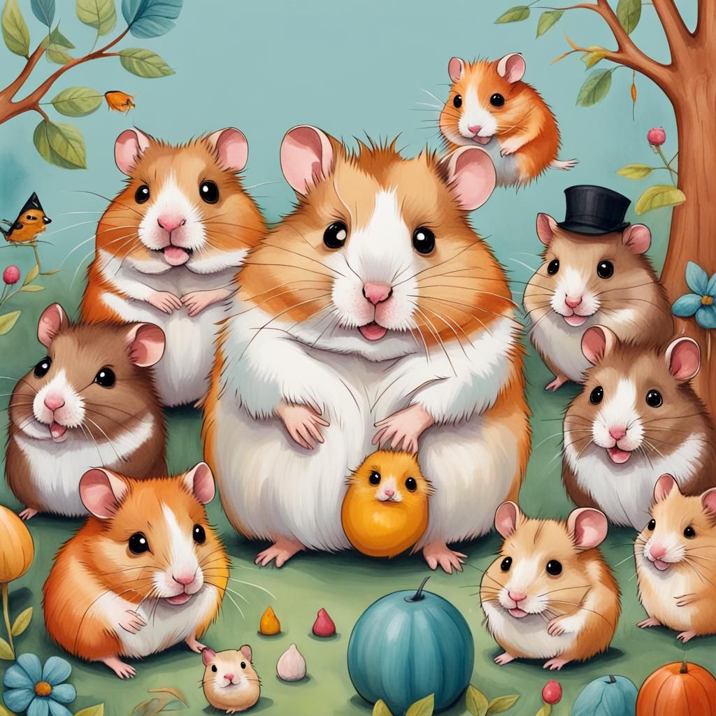 Hamster and Friends.
