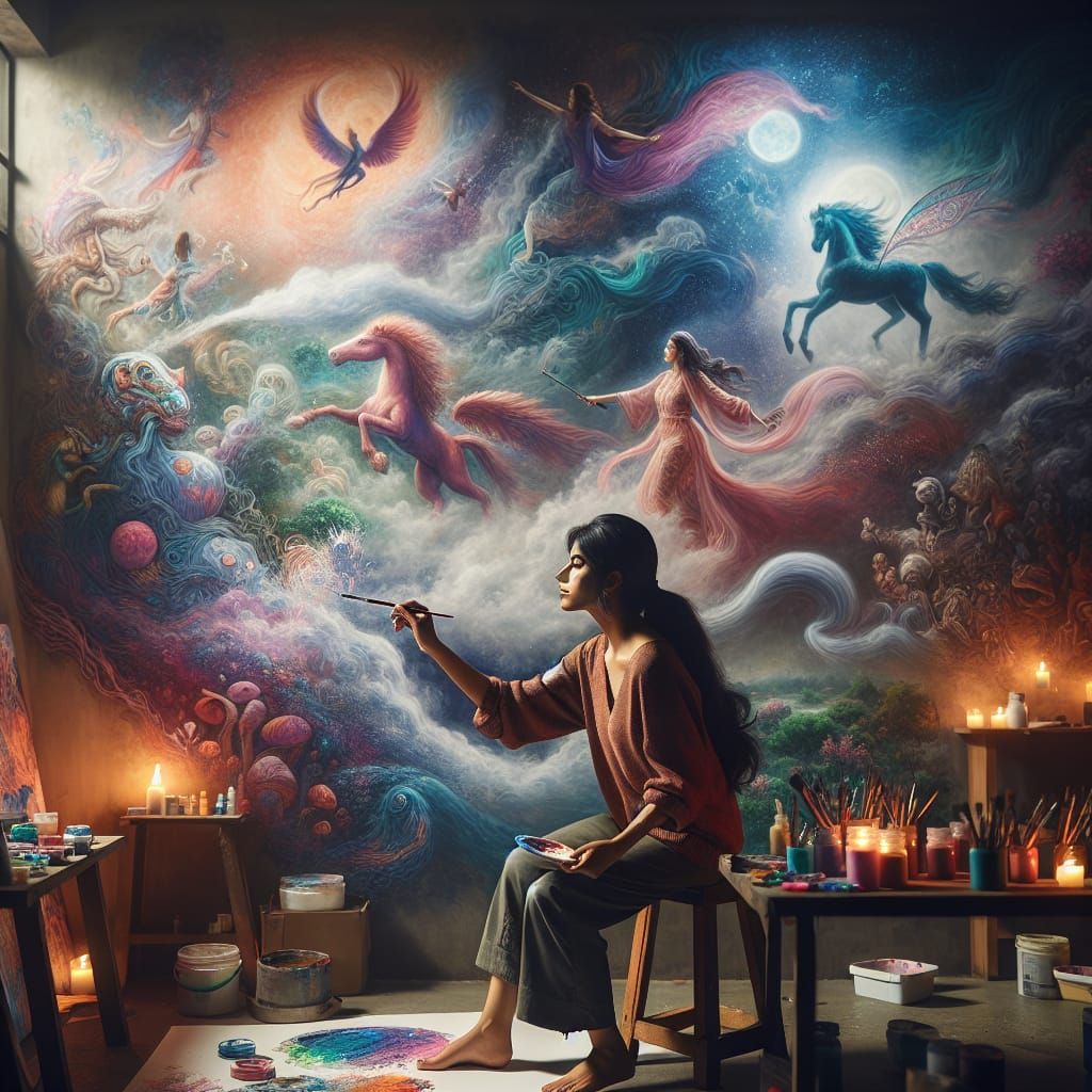 Dreamscapes Unleashed: The Artist's Imagination