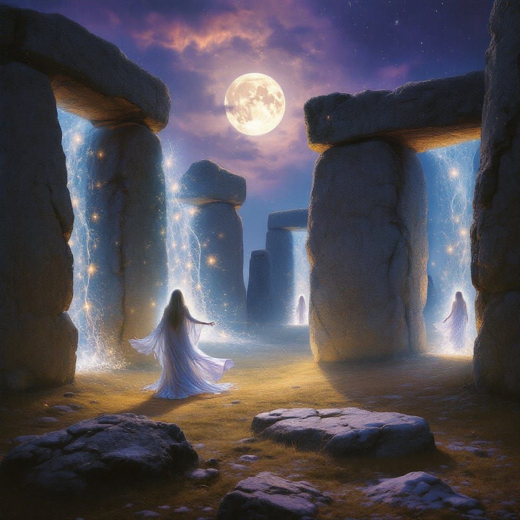 Winter Solstice portals Stonehenge