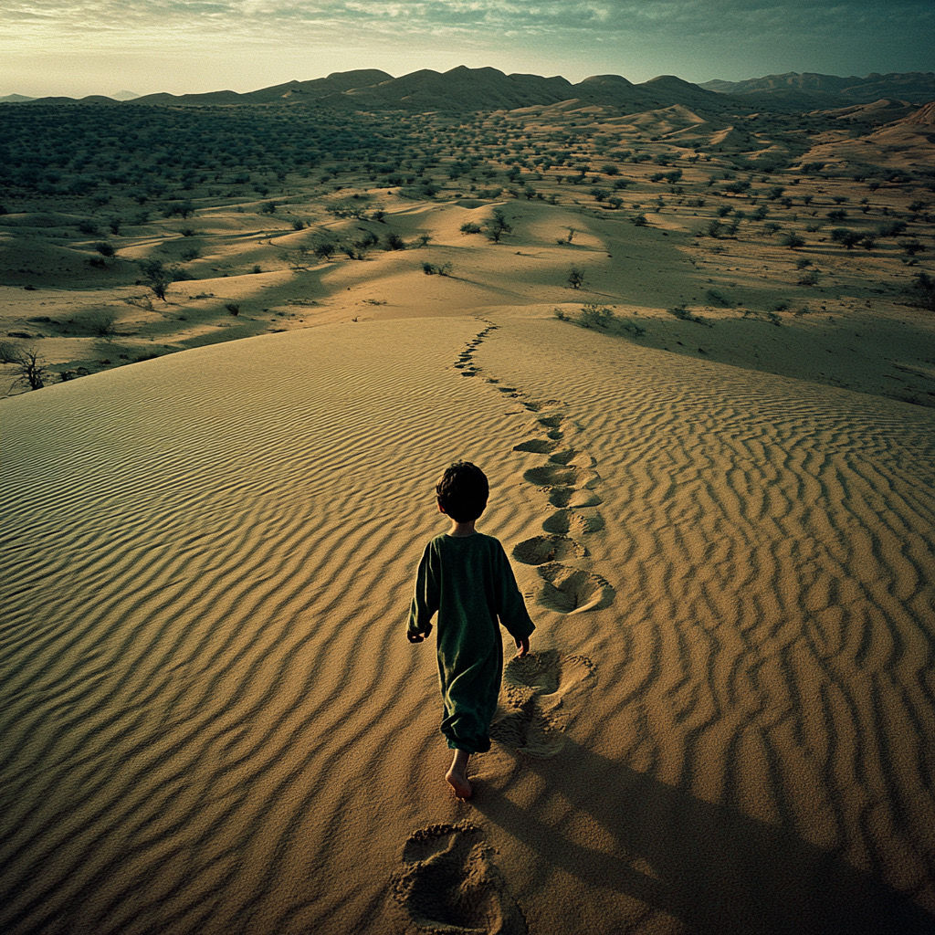Footsteps of a Future Champion